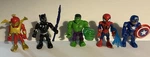 Marvel Super Hero Adventures 5-PACK 5" Figures & Accessories Damaged Box New. Price: $9.99.