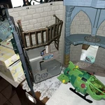 Playmates Vintage Tmnt Ninja Turtles Sewer Lair & Sub Playset 2003 Incomplete Used. Price: $90.00.