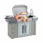 Little Tikes 'n Grow Bbq Grill With Cooking Accessories & Play Food Kid Toy New. Price: $60.52.
