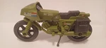 Gi Joe Vintage Mc 1027 Rapid Fire Motorcycle With Two Saddlepaks Used. Price: $18.95.