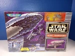 New 1997 Hasbro Micro Machines Star Wars Rebel Transport Figure Galoob Sealed. Price: $87.99.