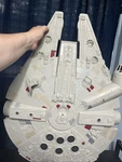 Star Wars Millennium Falcon Hasbro Europe C-2604A Plastic Ship Display 28" Read Used. Price: $58.80.