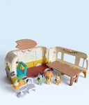 Moose Toys Bluey Juice Truck Playset W/ Bingo & Indy Chloe Extras Used. Price: $28.00.