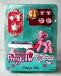 2007 My Little Ponyville Pinkie Pie Figure Tea Serving Trolley Hasbro New !. Price: $39.99.