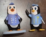 -disney Junior -2 " T.o.t.s Tiny Ones Transport Service Penquin Figures Bird Used. Price: $13.89.