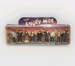 Angry Mob Play Set, Accoutrements, 9 Figures Open Box Used. Price: $37.84.