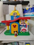 Fisher-price Little People Disneyland Car Slide Mickey Tinkerbell Track Used. Price: $48.99.