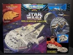 Millennium Falcon Star Wars Micro Machines Space 1995 Galoob Han Solo New. Price: $74.99.