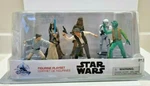Disney Star Wars Cantina Playset 6 Figures Vaulted Box Damage New. Price: $15.00.