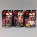 Vintage Hasbro Star Wars Episode Accessory Sets Lot 3.75IN Carded 1999 Naboo New. Price: $29.99.
