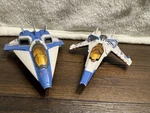 Mattel Disney Pixar Lightyear Hyperspeed Series XL-07 And XL-01 Loose Used. Price: $12.00.