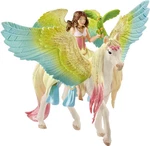 Schleich/bayala Horse 70566 Surah/parrot And Glitter Pegasus Figurine 2018 Used. Price: $19.99.