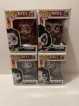 Funko Pop! Kiss Rock Roll Band Set Of 4 2019 Spaceman Starchild Demon New. Price: $59.99.