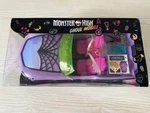 Monster High Toy Car Ghoul Mobile With Pet & Accessories Purple Convertible New. Price: $44.99.