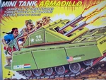 K23 Armadillo Mini Tank W/ Box & Decals 1985 Gi Joe 100% Complete Vintage Hasbro Used. Price: $179.99.