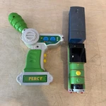 Thomas & Friends - Percy Trackmaster R/c Engine Motorized Fisher Price Used. Price: $65.00.