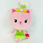 Gabby Dollhouse Fairy Cat Plush Pink Green Dress Spin Master Dreamworks 9 Used. Price: $12.08.
