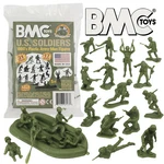 Bmc Marx Recast WW2 Us Marines Raft Paratrooper Figure Od Green Plastic Army Men New. Price: $17.90.