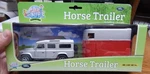 Kids Globe Farming Horse Trailer W/land Rover Nib Die Cast Lqqk New. Price: $25.00.