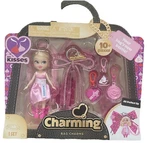 Hershey Kisses Charming Bag Charms And Doll Gift Set. New. Price: $18.99.
