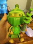 2011 Jazwares Poptropica - 6" Astro Knight Action Figure Toy W/ Weapon Figurine Used. Price: $14.99.