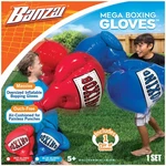 Banzai Kids Inflatable Mega Boxing Gloves, Red Blue Small, New. Price: $21.99.