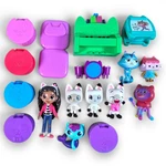 Spin Master Gabbys Dollhouse Lot Of 17 Figures Accessories Catrat Dj Catnip Drum Used. Price: $20.00.