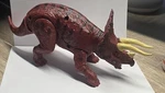 Kid Galaxy Dinosaurs Attack Triceratops Toy Figure Used. Price: $10.00.