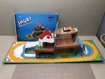 1983 Smurf Cardboard Pop-up Playset Sports Village #5167 Peyo Wallace Berrie Used. Price: $27.95.