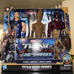 Marvel Studios Thor Love And Thunder Titan Hero Series 3-PACK Action Figures New. Price: $45.00.