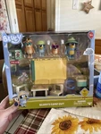 Camp Out Playset With Bluey, Bingo, Chilli, Bandit, Potoroo Figures New. Price: $50.00.