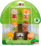 Timber Tots: Family Character Set, Animal Forest Friends, 1.75-2" Toy Figur New. Price: $37.53.