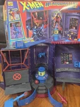 X-men Headquarters 99% Complete Marvel 1995 Toybiz Action Figure Playset W/ Box Used. Price: $149.99.