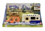Bluey's Family Camping Cookout 15-PIECE Transforming Playset, Ages 3+ New. Price: $60.00.