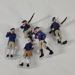 Continental Army Figures Set Of 5 Pieces 1:29 Scale Safari Ltd Patriotic Toy Used. Price: $19.93.