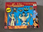 Disney Aladdin Action Figure Playset Vintage Ali Genie Abu Toys Mattel 5303R Used. Price: $29.00.