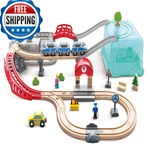 Hape City Railway And Bucket Set Toy Hoisting Magnetic Crane For Trains New. Price: $74.80.
