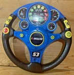 Nascar Adventure Force Shake N' Steering Wheel Toy Race Used. Price: $12.99.