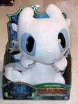 Dreamworks Dragons Squeeze & Growl Lightfury 10-INCH Plush W/ Sounds Nib New. Price: $37.00.