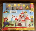 **nib** Super Mario Nintendo Deluxe Mushroom Kingdom Castle Playset New. Price: $75.99.