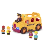 B. Toys Interactive Yellow School Bus Lights Sounds Dancing Passengers New. Price: $36.19.