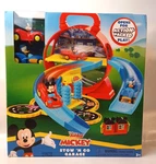 Disney Junior Mickey Stow Go Garage Figure And Vehicle 3+ New. Price: $24.99.