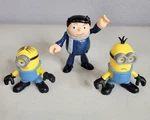 Minions Rise Of Gru Young Imaginext + 2 Toys Fisher Price Figure Set Used. Price: $9.98.
