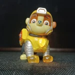 Spin Master Paw Patrol Mighty Pups Light Rubble Action Figure Used. Price: $20.00.