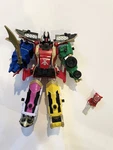 Power Rangers Super Megaforce Legendary Megazord W/ Key & Helmet Bandai 2014 Used. Price: $50.00.