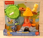 Fisher-price Little People Spin & Dinosaur Playground Popping Volcano New. Price: $29.99.