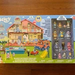 Moose Enterprise Bluey Ultimate 40+ Piece Mega Play Set (2023) New. Price: $275.00.