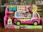 Vintage Shopkins Scoops Ice Cream Truck Food Fair Moose Toys 2013 Brand New!. Price: $39.99.