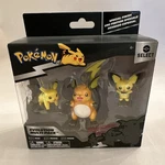 Pok Mon Select Evolution Multi-pack Of 3, Pichu, Pikachu, & Raichu By Jazwares New. Price: $19.99.