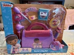 Disney Junior Mcstuffins 8 Piece Doctor's Bag Playset New Rare. Price: $54.95.